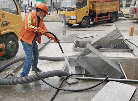 雅星镇隔油池清理